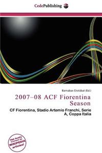 2007-08 Acf Fiorentina Season
