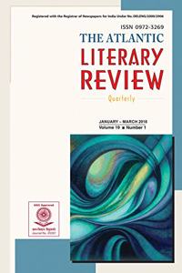 The Atlantic Literary Review (January-March, 2018)