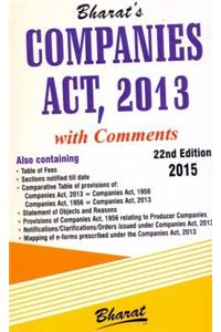 Companies Act, 2013 with Comments (Pocket, Bare Act)