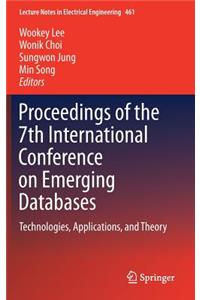Proceedings of the 7th International Conference on Emerging Databases