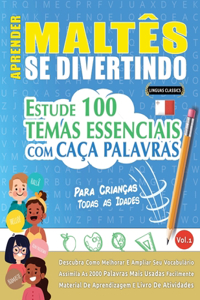 Aprender Maltês Se Divertindo! - Para Crianças