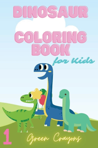 Dinosaur Coloring Book 1