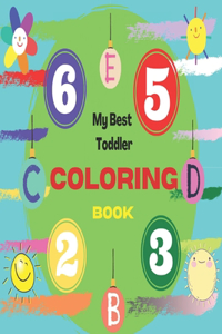 My Best Toddler Coloring Book