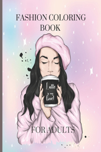 Fashion Coloring Book for Adults