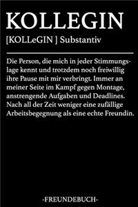 Kollegin Freundebuch