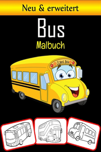 Neu & erweitert Bus Malbuch