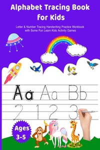 Alphabet Tracing Book for Kids Ages 3-5