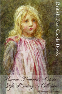 British Post Cards Book - Famous Nationals Artisits Style Painting 1st Collection