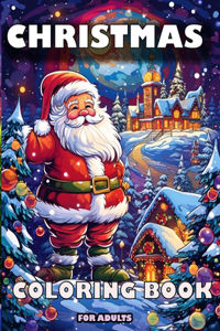 Chirstmas Coloring Book For Adults