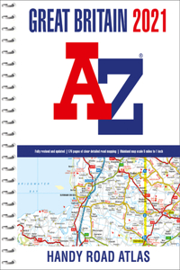 2021 Great Britain A-Z Handy Road Atlas