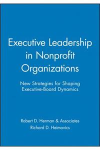 Executive Leadership in Nonprofit Organizations