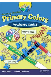 American English Primary Colors 2 Vocabulary Cards
