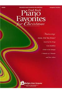 Fred Bock Piano Favorites for Christmas