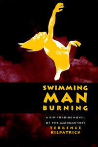 Swimming Man Burning