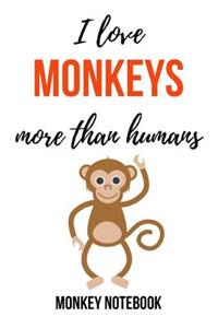 I Love Monkeys More Than Humans
