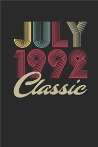 Classic July 1992