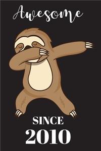 9th Birthday Dabbing Sloth