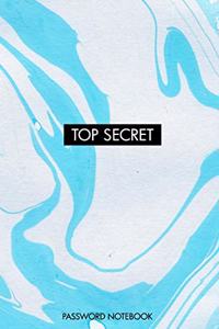 Top Secret Password Notebook