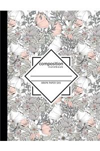 Composition Notebook Graph Paper 5x5