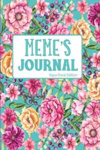 Meme's Journal
