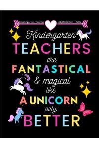 Kindergarten Teacher appreciation gifts