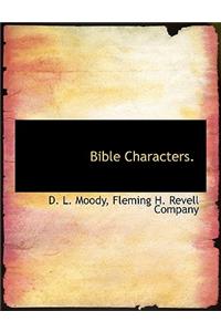 Bible Characters.