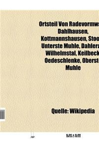 Ortsteil Von Radevormwald