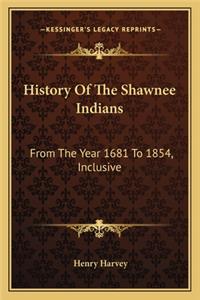 History Of The Shawnee Indians