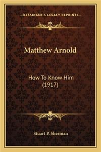 Matthew Arnold
