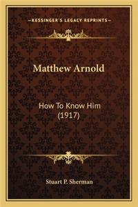 Matthew Arnold