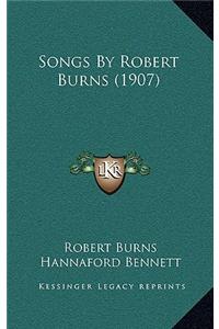 Songs by Robert Burns (1907)
