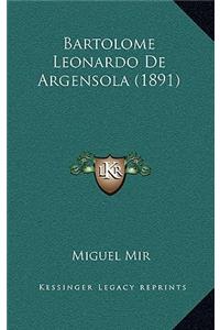 Bartolome Leonardo de Argensola (1891)