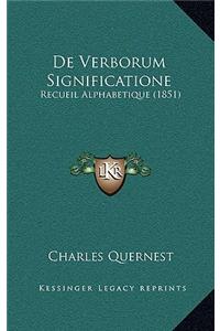 De Verborum Significatione
