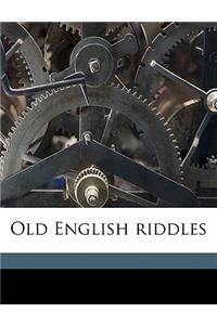 Old English Riddles