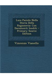 Luca Paciolo Nella Storia Della Ragioneria