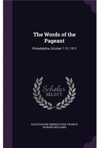 Words of the Pageant
