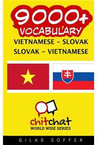 9000+ Vietnamese - Slovak Slovak - Vietnamese Vocabulary