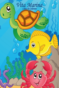 Vita Marina Libro da Colorare 1