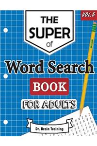 Super Word Search Book For Adults