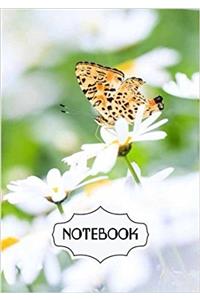 Notebook Dot-grid,graph,lined,blank Butterfly