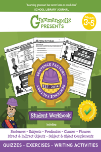Parts of the Sentence Workbook, Grades 3-5