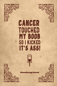 Cancer Touched My Boob So I Kicked It's Ass, Breast Cancer Chemotherapy Journal