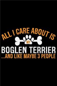 All I Care About Is My Boglen Terrier and Like Maybe 3 people