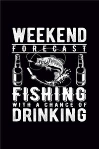 Weekend Forecast Fishing with a chance of Drinking