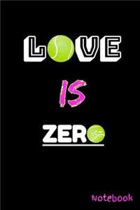Love is Zero Notebook