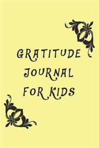 Gratitude Journal For Kids, yellow Cover, Gratitude Journals, Gifts for Kids, Journals for Boys Childrens books