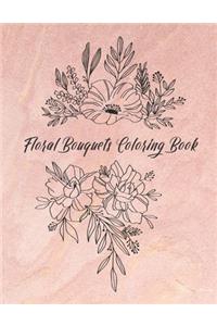 Floral Bouquets Coloring Book