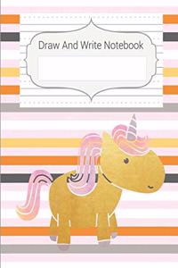 Draw And Write Notebook