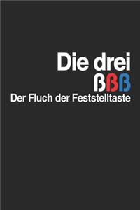 Die drei ßßß und der Fluch der Feststelltaste