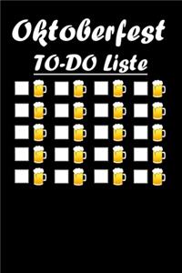 Oktoberfest To-Do Liste
